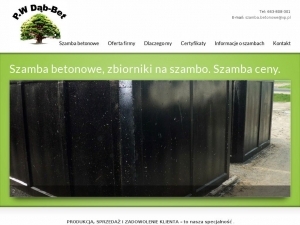 Trwałe szamba betonowe w dobrych cenach